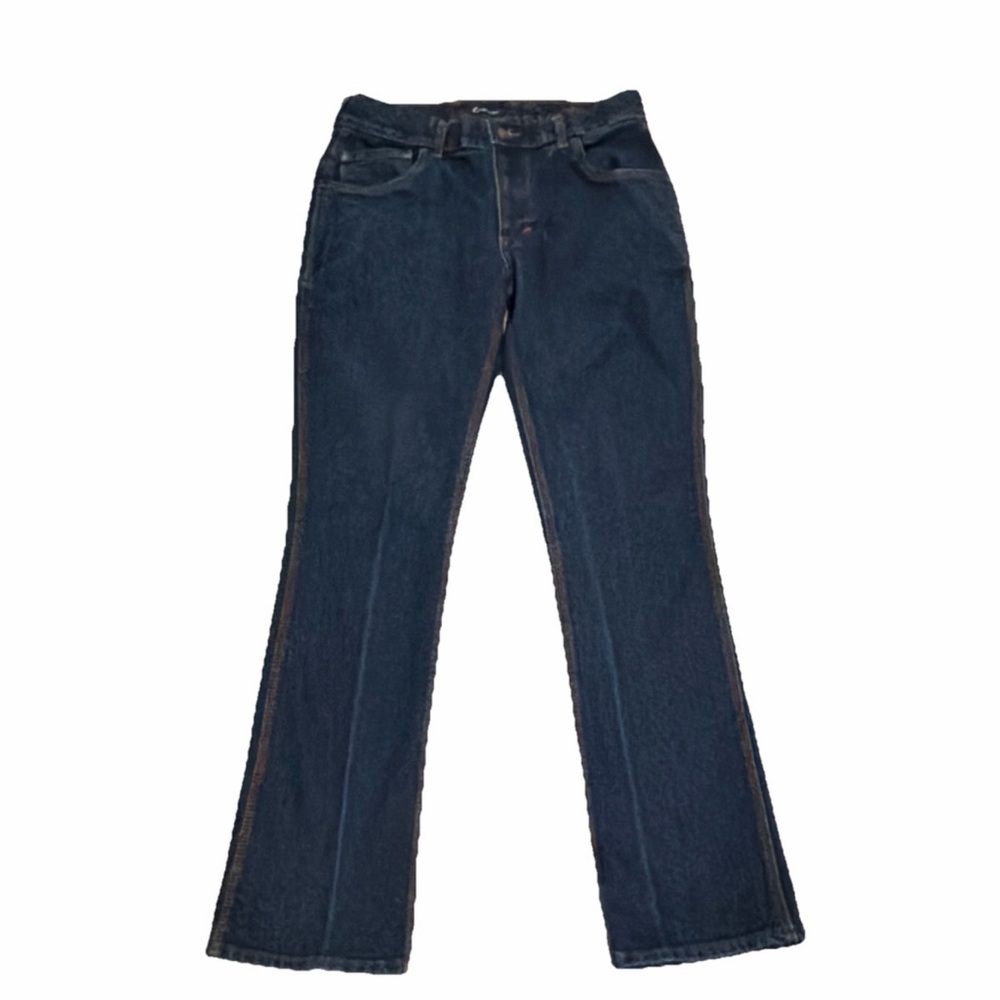 Men’s Origin Factory Denim Bootcut Jeans with Classic Indigo Wash 34 x 36